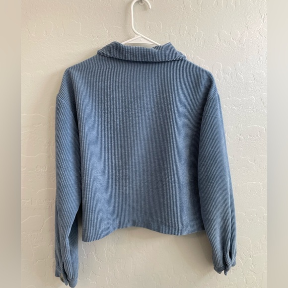 Light blue corduroy jacket - Picture 4 of 4